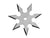 SHURIKEN 7 BLADE THROWING STAR WITH POUCH - iWholesale