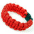 UNBRANDED PARACORD BRACELET- RED - iWholesale
