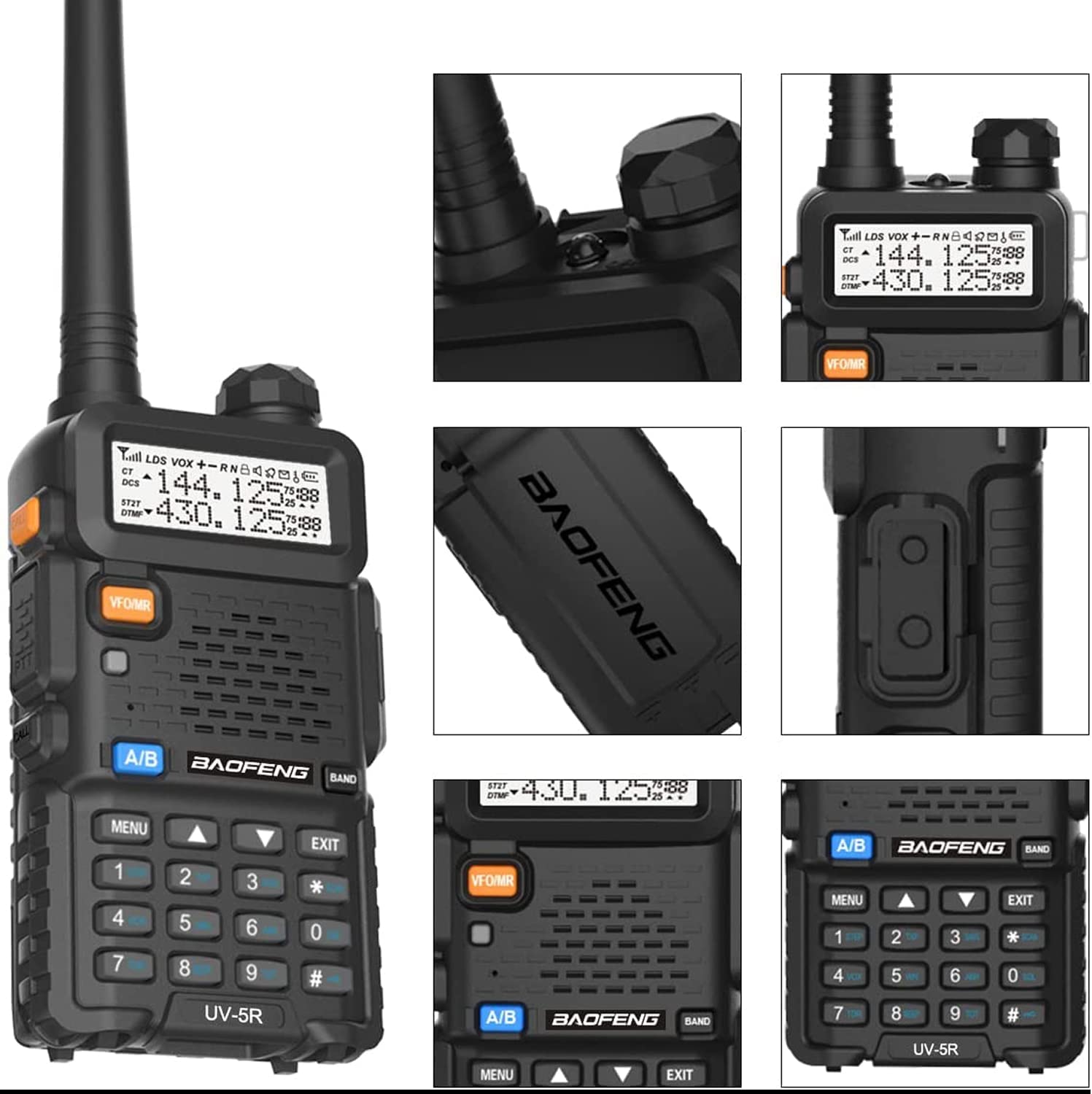 BAOFENG UV5R VHF/UHF 2 WAY RADIO TRANSCEIVER – iWholesale