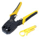 RJ45 CRIMPING TOOL WITH WIRE STRIPER