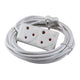 SAFY EXTENSION CORD WITH MULTI PLUG 5 METER